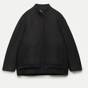 ZARA WOOL BOMBER